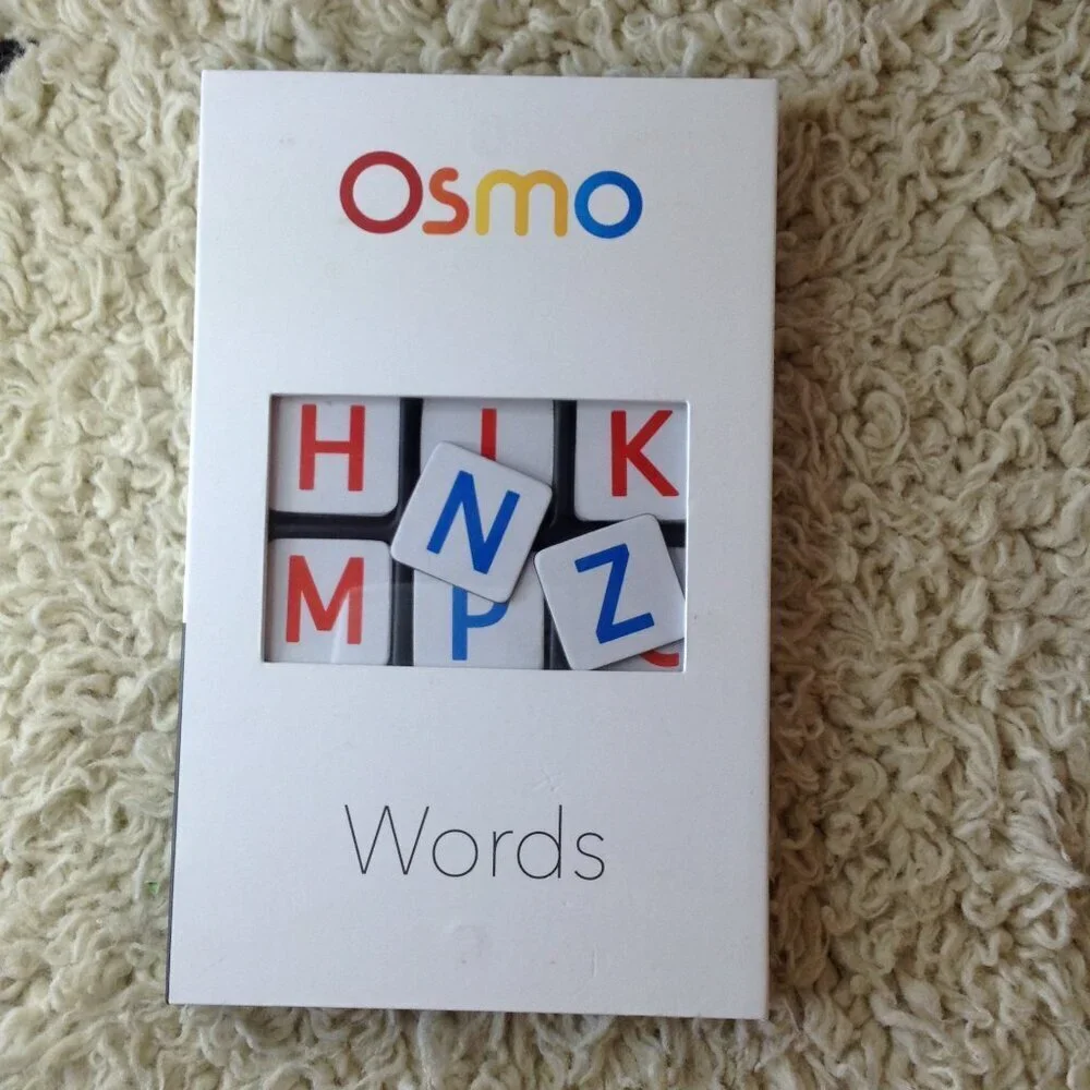 OSMO Words Interactive Learning tool; Tangram & Base. Great way to teach basics